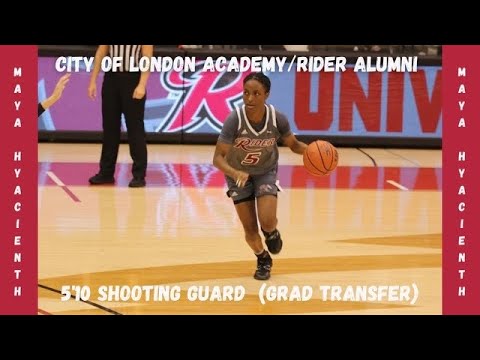 Maya Hyacienth 5'10 Guard (Rider University)