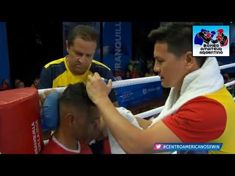 2) 56kg Jhon Wilmer MARTINEZ MEZA (COL) 2-3 ante Juan REYES ADONIS (GUA) - Final