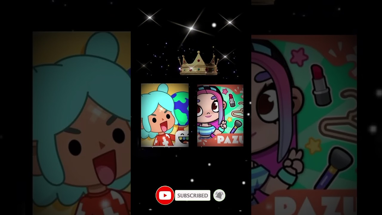 I love you Avatar World #tocaboca #avatarworld #pazu