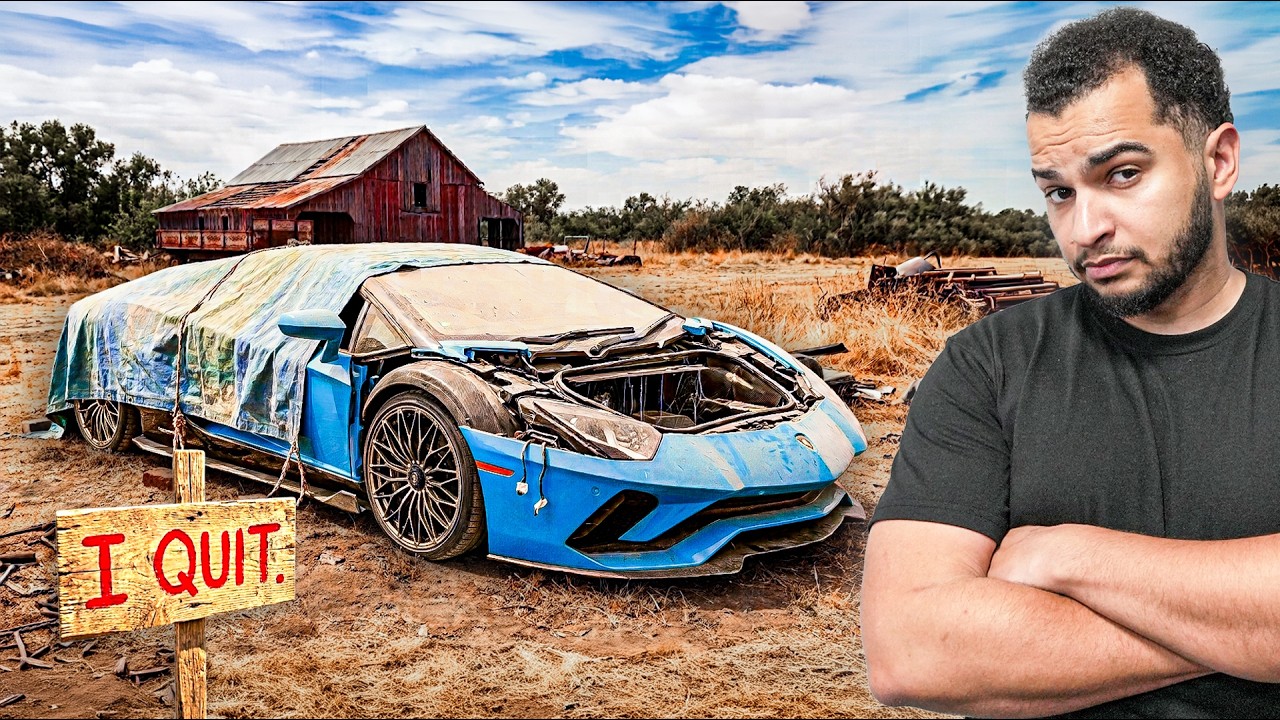 Rebuilding A $500K "Unfixable" Lamborghini Aventador After The Mechanic QUIT