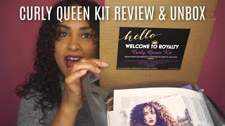 Curly Queen Kit Review & Unboxing