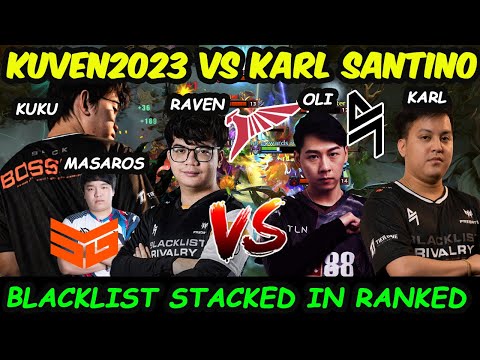 KUKU RAVEN vs KARL Santino | BLACKLIST IN RANKED Server SEA