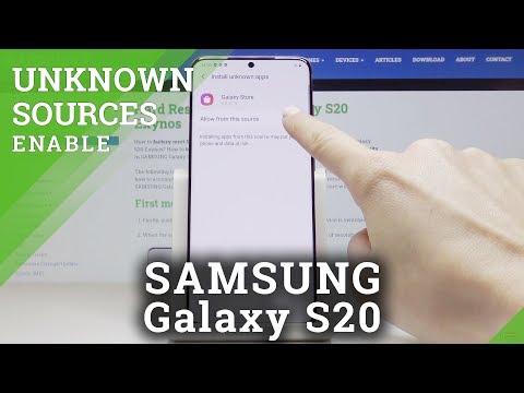 How to Allow Unknown Sources in SAMSUNG Galaxy S20 – Install Unknown Apps