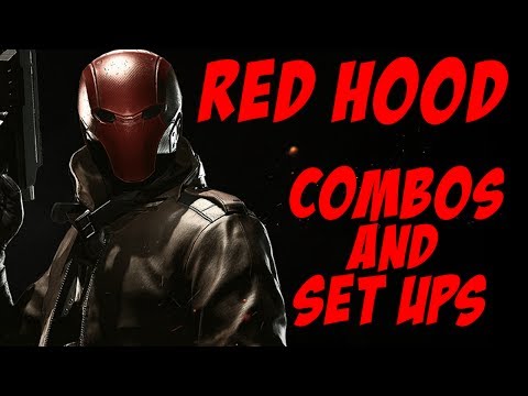 Red Hood Combos and Set Ups (Day 1) | Injustice 2