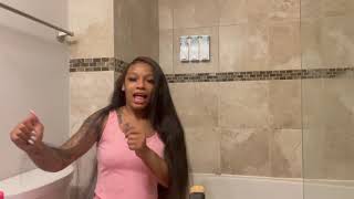 Famous Ocean Does Hair Tutorial On IG Live