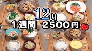 【夜ご飯 1週間献立】豚肉と白菜おかず2500円節約レシピ 1週間5日の献立(12月) 　(´・ω・`)（●｀ε´●）2人暮らし(504)