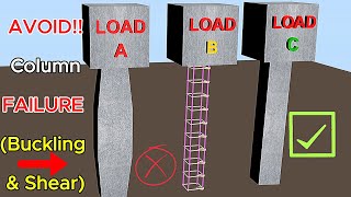 Avoid COLUMN FAILURE - Construct COLUMN the Right Way.