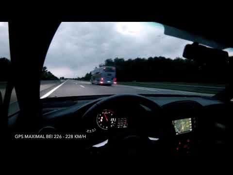Ölkühler Test GT86 - 6 min Dauervollgas auf der Deutschen Autobahn