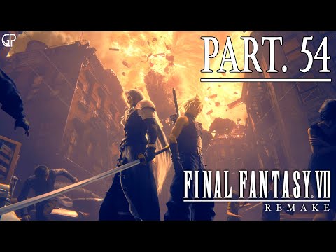 FINAL FANTASY 7 REMAKE Gameplay Walkthrough Part 54 FULL GAME [1080P 60FPS PS4] - No Commentary