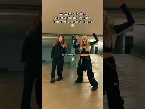 She was NOT expecting that 😂😭