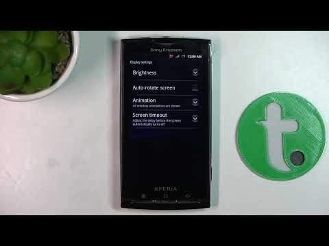 How to Turn On/Off Screen Auto-Rotation on SONY ERICSSON Xperia X10