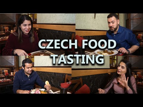 Czech food tasting by foreigners