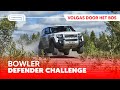 Land Rover Bowler: Wouter vliegt in een Defender