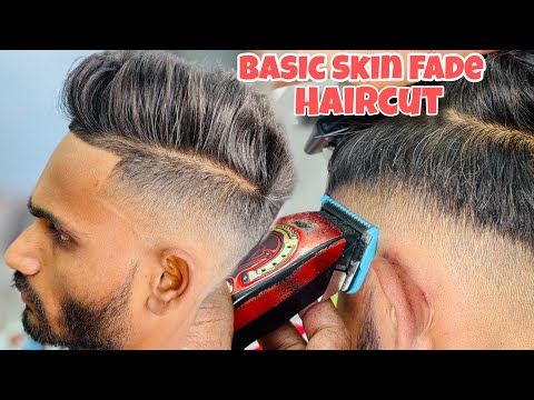 Basic Skin Fade Haircut Tutorial Hindi | Sahil Barber