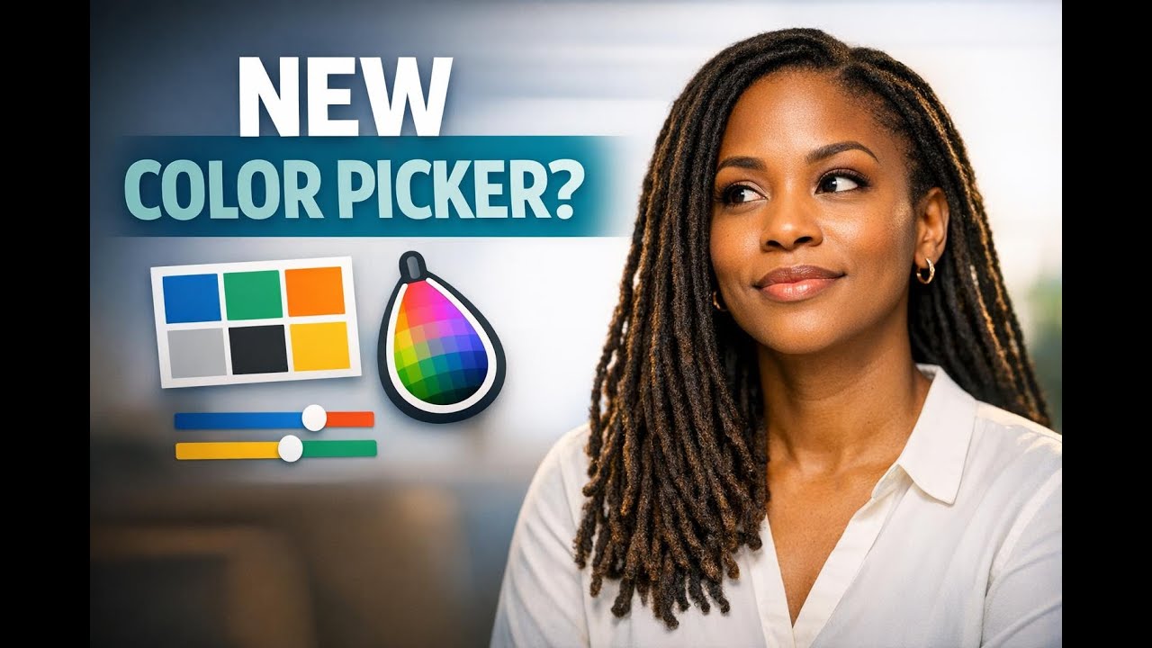 Brand colors in the builder color picker: no more hex codes