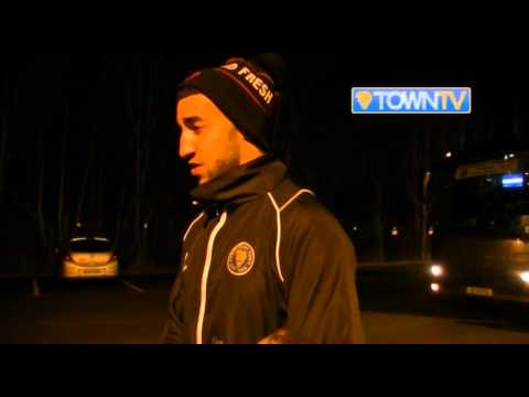 Connor Goldson post Carlisle United away 14/15 - Town TV