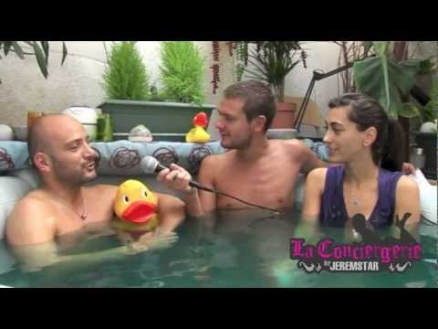 Jeremstar interview Kévin et Caroline (Secret Story 6) dans son jacuzzi