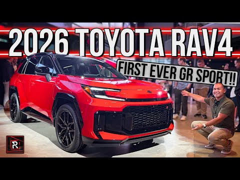 The 2026 Toyota RAV4 GR Sport Is An Enthusiast Friendly SUV With Plug-In Hybrid Power