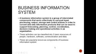 Accounting Information System Class 7