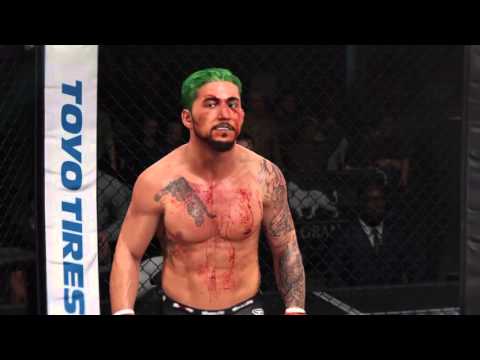 EA UFC Louis Gaudinot epic KO over McGregor