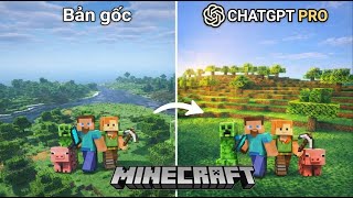 ChatGPT PRO tạo ra game MineCraft từ con số 0 và kết quả thật sự quá bất ngờ.