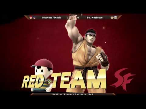 Rise 2017 Doubles Winners Quarters - BestNess/Diabo (Red) vs SS/K9SBruce (Blue)