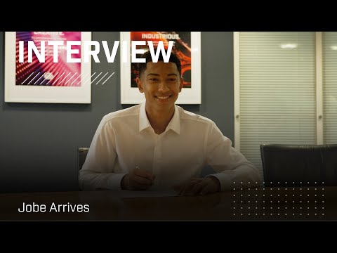 “I’m really excited” | Jobe Arrives | Interview