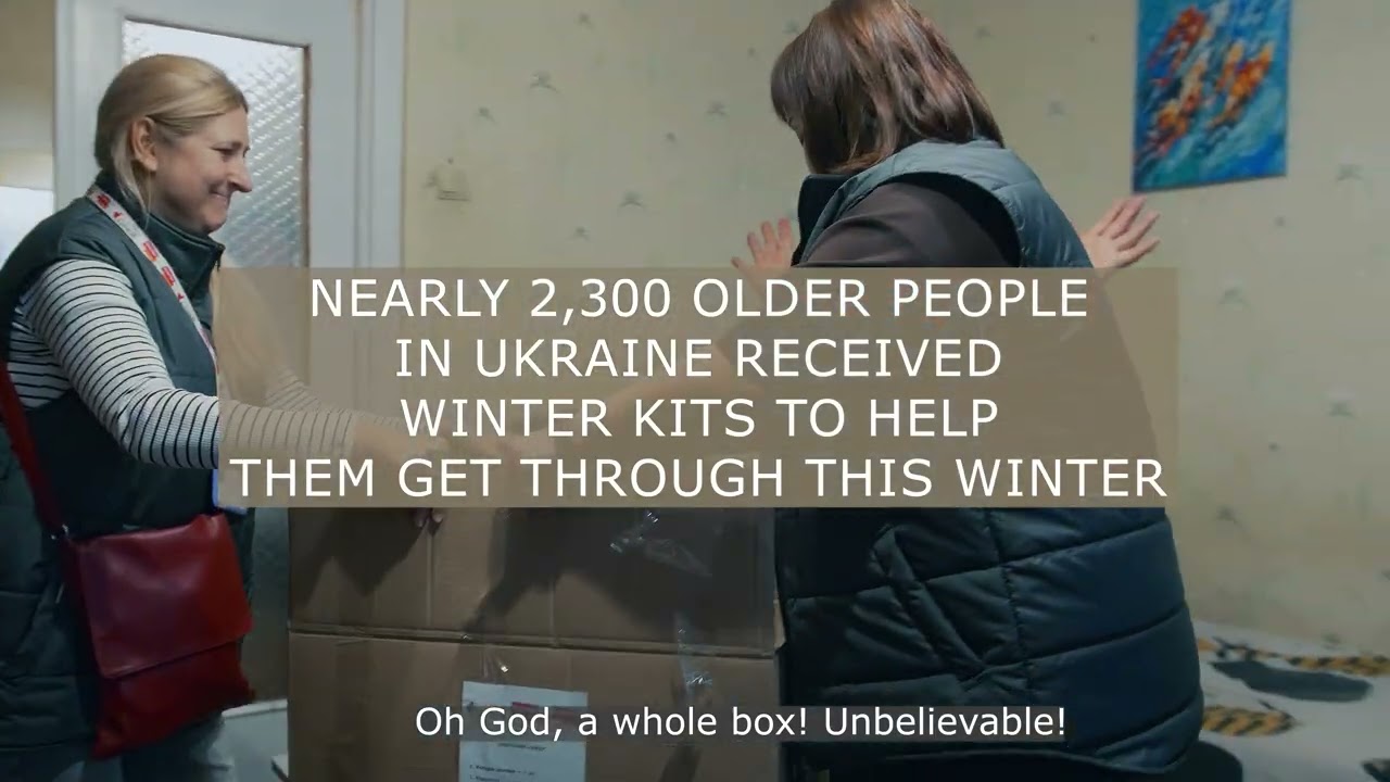 Supporting older people in Ukraine