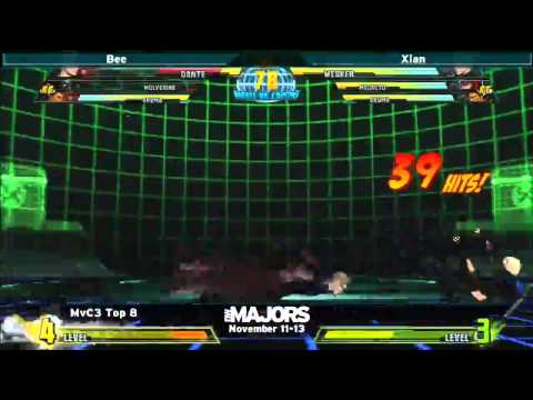 Northwest Majors MvC3 Top 8 - Bee vs Xian