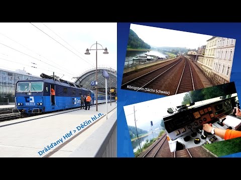 Drážďany - Děčín (celá trať) FullHD
