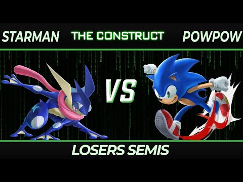 Starman (Greninja) vs PowPow (Sonic) - Construct 156 Losers Semis