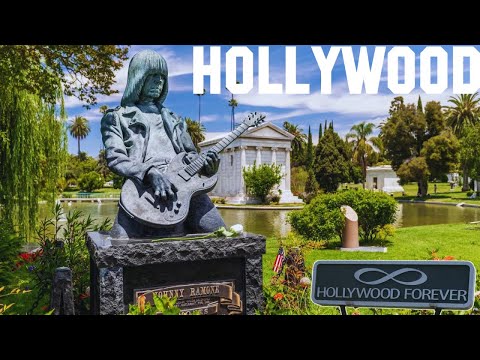 We Toured Hollywood's Coolest Cemetery 🇺🇸