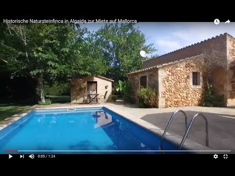 Historische Natursteinfinca in Algaida zur Miete auf Mallorca