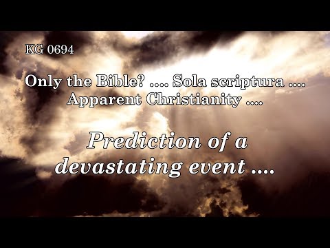 BD 0694 - PREDICTION OF A DEVASTATING EVENT ....