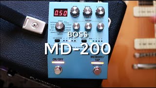 Video thumbnail for BOSS MD-200 | 12 Incredible Modulation Effects | All Modes Demoed by Pedalboard of the Day