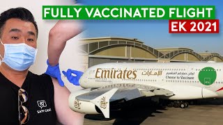 Emirates EK2021 Fully Vaccinated Flight – The Future Way to Fly?