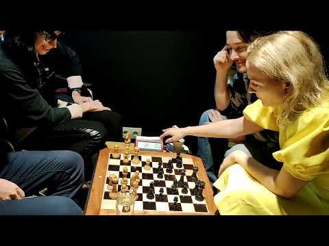 Bogumil (WGM 2034) Lugovoy (2062) - Fominykh (WGM 2058) Morozevich (GM 2611). Paired chess blitz