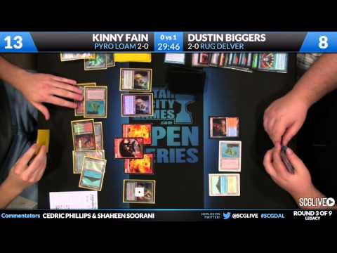 SCGDAL - Legacy - Round 3 - Kinny Fain vs Dustin Biggers