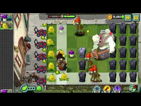 Plants vs Zombies 2 gameplay - Piñata Party - 4/21/2021 - Big fight for victory