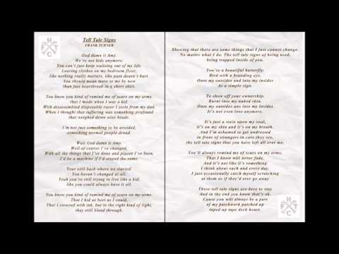 Frank Turner - Tell Tale Signs (lyrics)