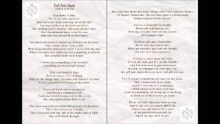 Frank Turner - Tell Tale Signs (lyrics)