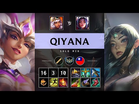 Qiyana Mid vs Irelia - TW Challenger Patch 25.17