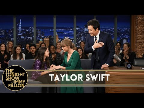 Jimmy Fallon Stunned When Taylor Swift Suddenly Stops Interview to Rush Into Audience