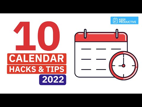 Top 10 Calendar Tips for 2022