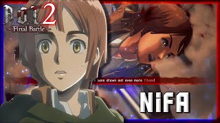 Vanguard Nifa Strikes Back in Attack on Titan 2 Second Victory!