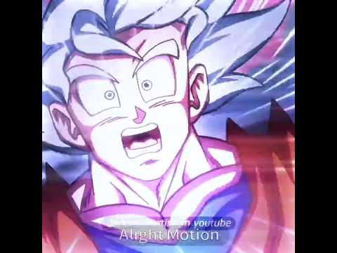 Goku Ultra Instinct VS Beast Gohan #dbs #goku #gohan #shorts