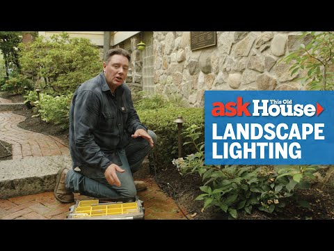 image-How to set up outdoor landscape lighting?How to set up outdoor landscape lighting?