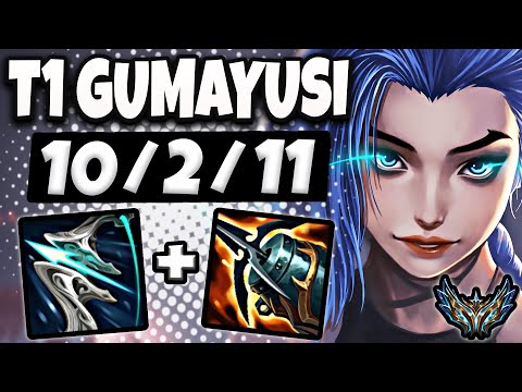 T1 Gumayusi Jinx ADC vs Xayah - Patch 13.21 Korea Challenger ✅