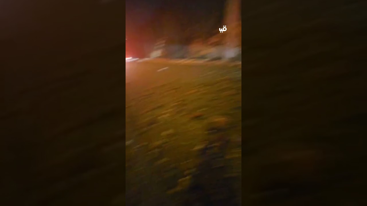 فيديو | سقوط صاروخ إيراني على إسرائيل