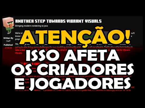 NEW MAJOR GRAPHICAL UPDATE FOR MINECRAFT! THE GOOD AND THE BAD...